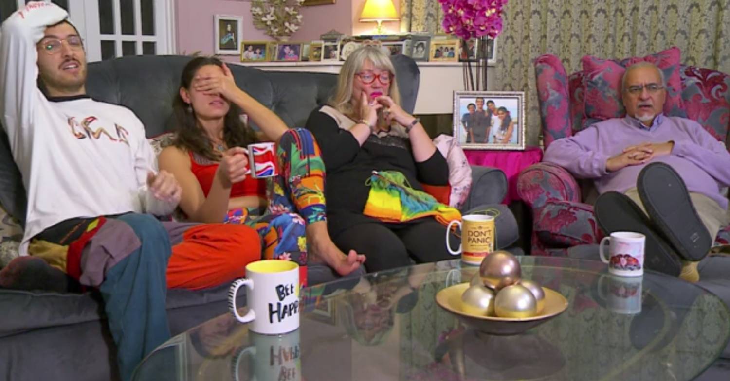 Gogglebox stars did not like watching ingrown toenails