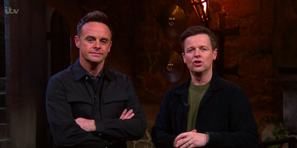 ant and dec on i'm a celebrity