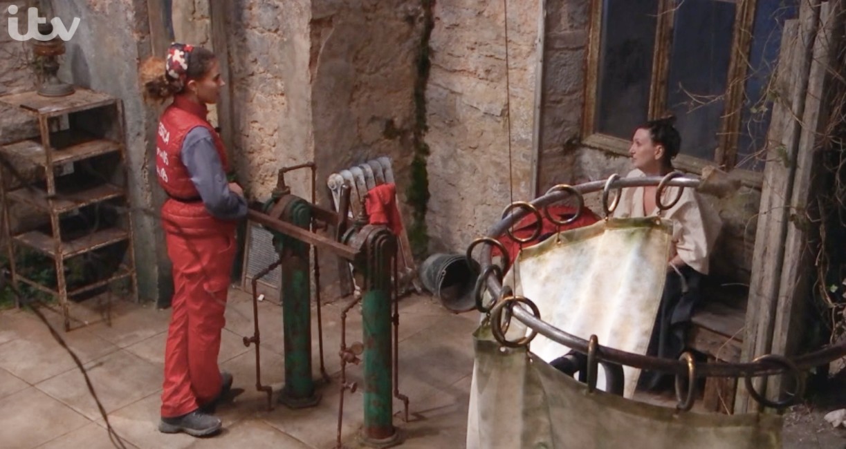 Jessica Plummer and Victoria Derbyshire on I'm A Celebrity