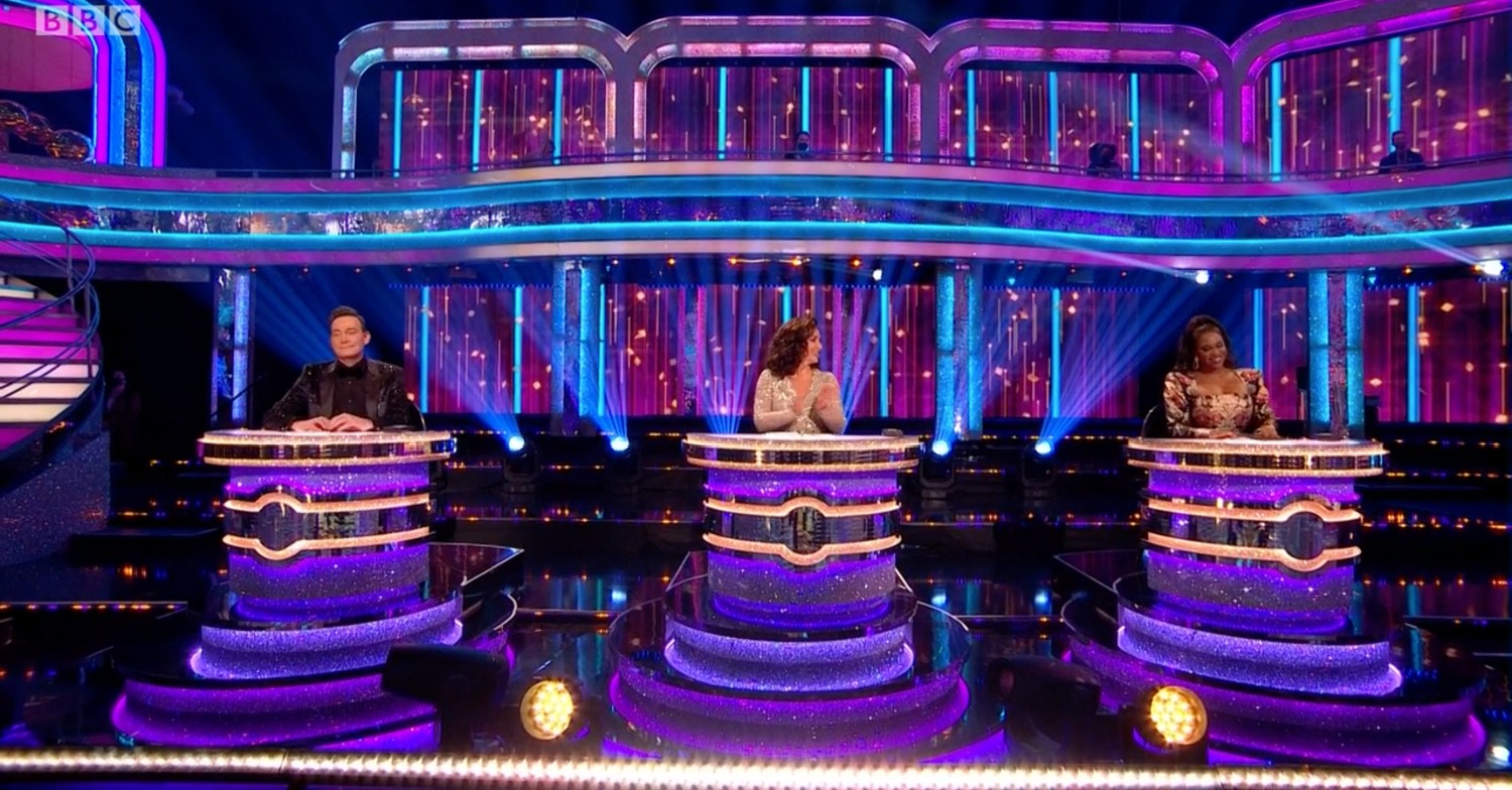 Motsi Mabuse on the judging panel with Shirley Ballas and Craig Revel Horwood