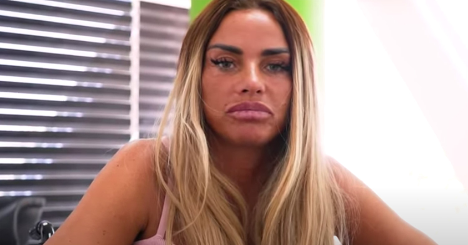 katie price, who has issued an update on the police investigation into the video mocking son Harvey