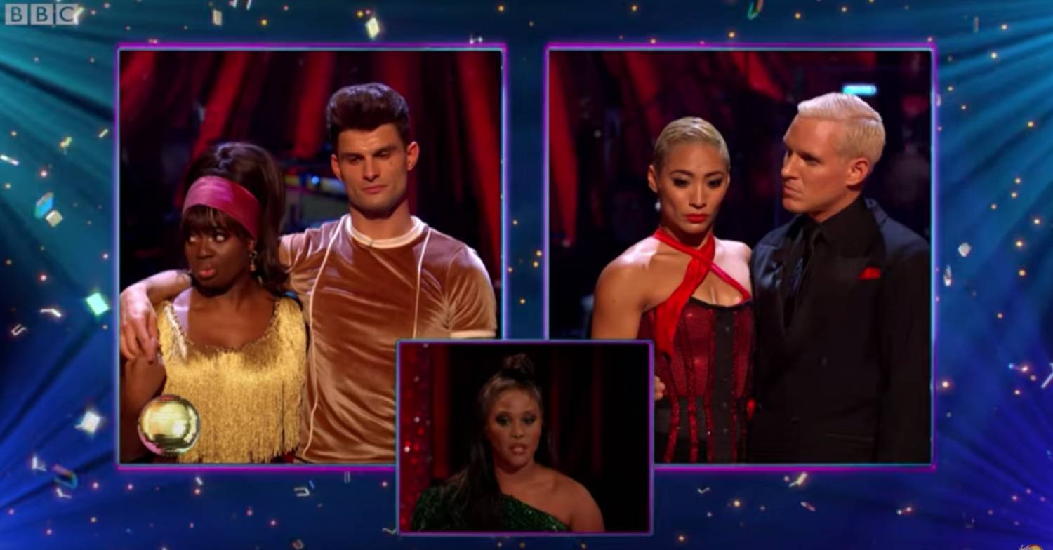 Clara and Aljaz vs Karen and Jamie