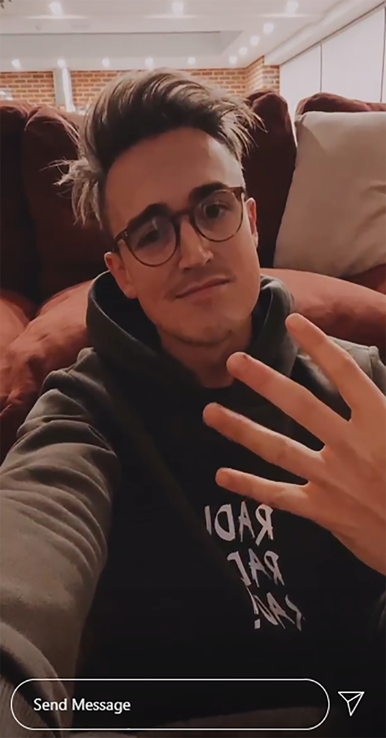 Tom fletcher on Instagram Stories