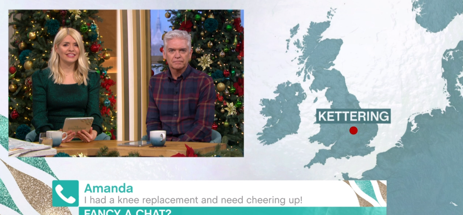 Holly Willoughby on This Morning