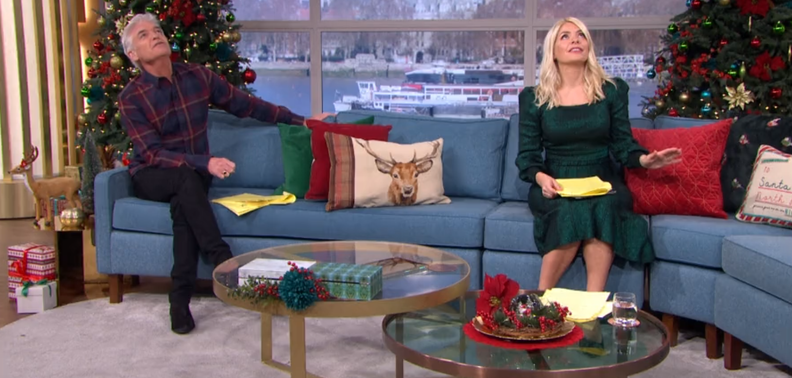 Phillip Schofield Holly Willoughby on This Morning