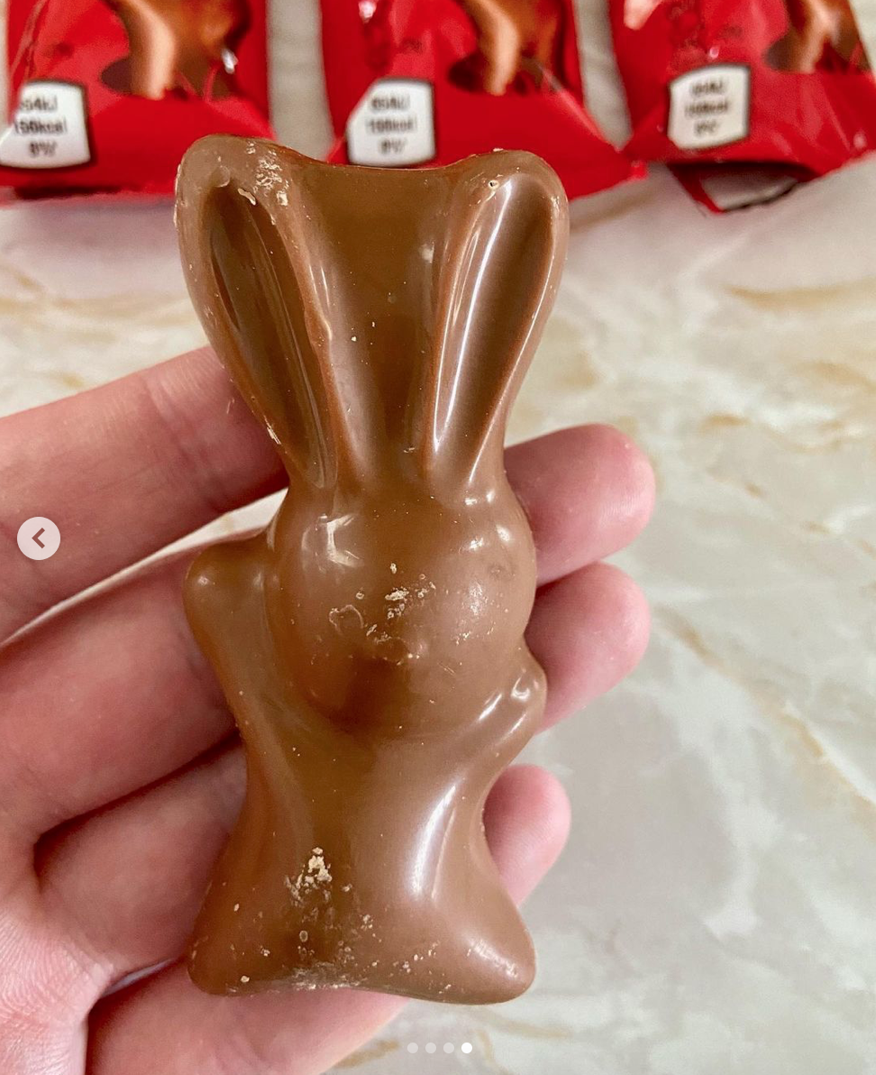 opened maltesers bunny orange