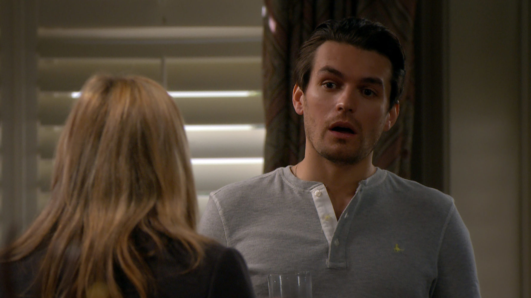 Emmerdale Kim meets Mackenzie on her return