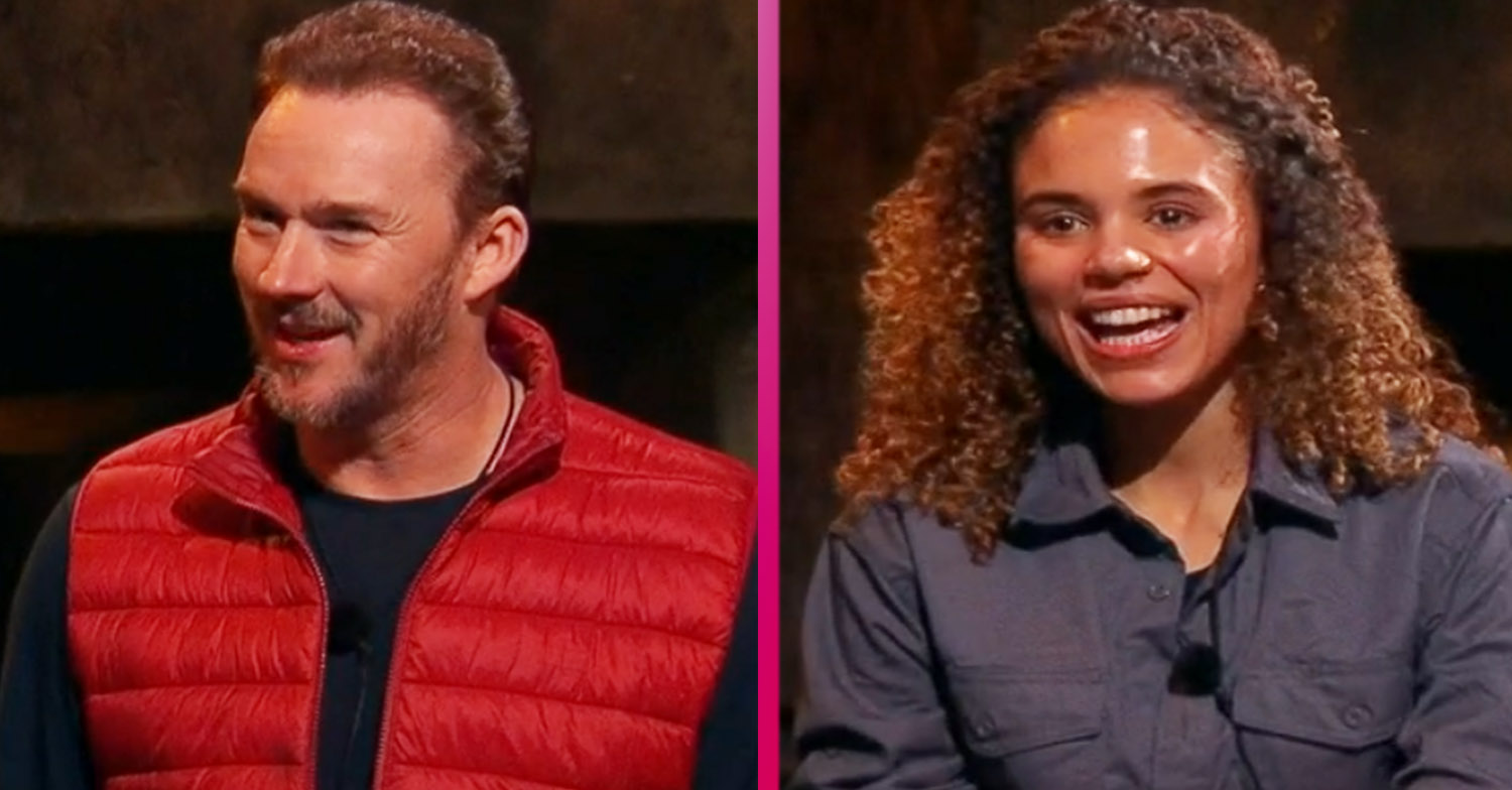 Russell Watson and Jessica Plummer on I'm A Celebrity