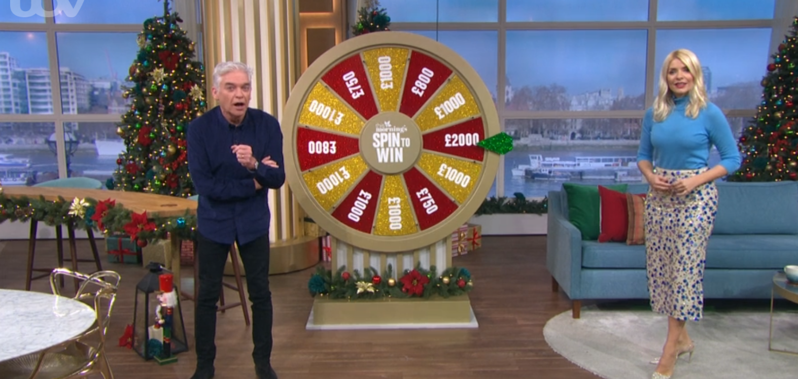 Phillip Schofield and Holly Willoughby on This Morning