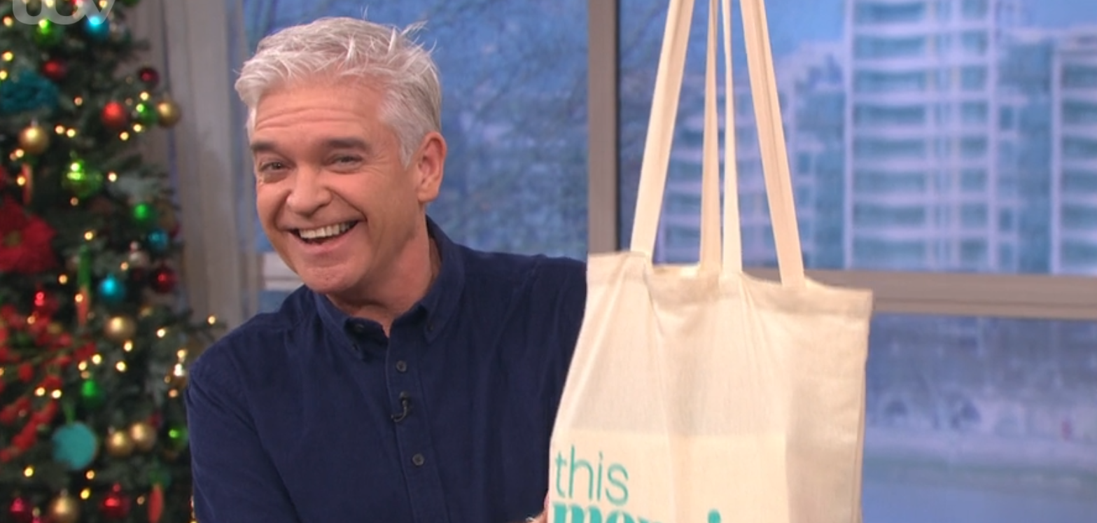 Phillip Schofield on This Morning Spin to Win