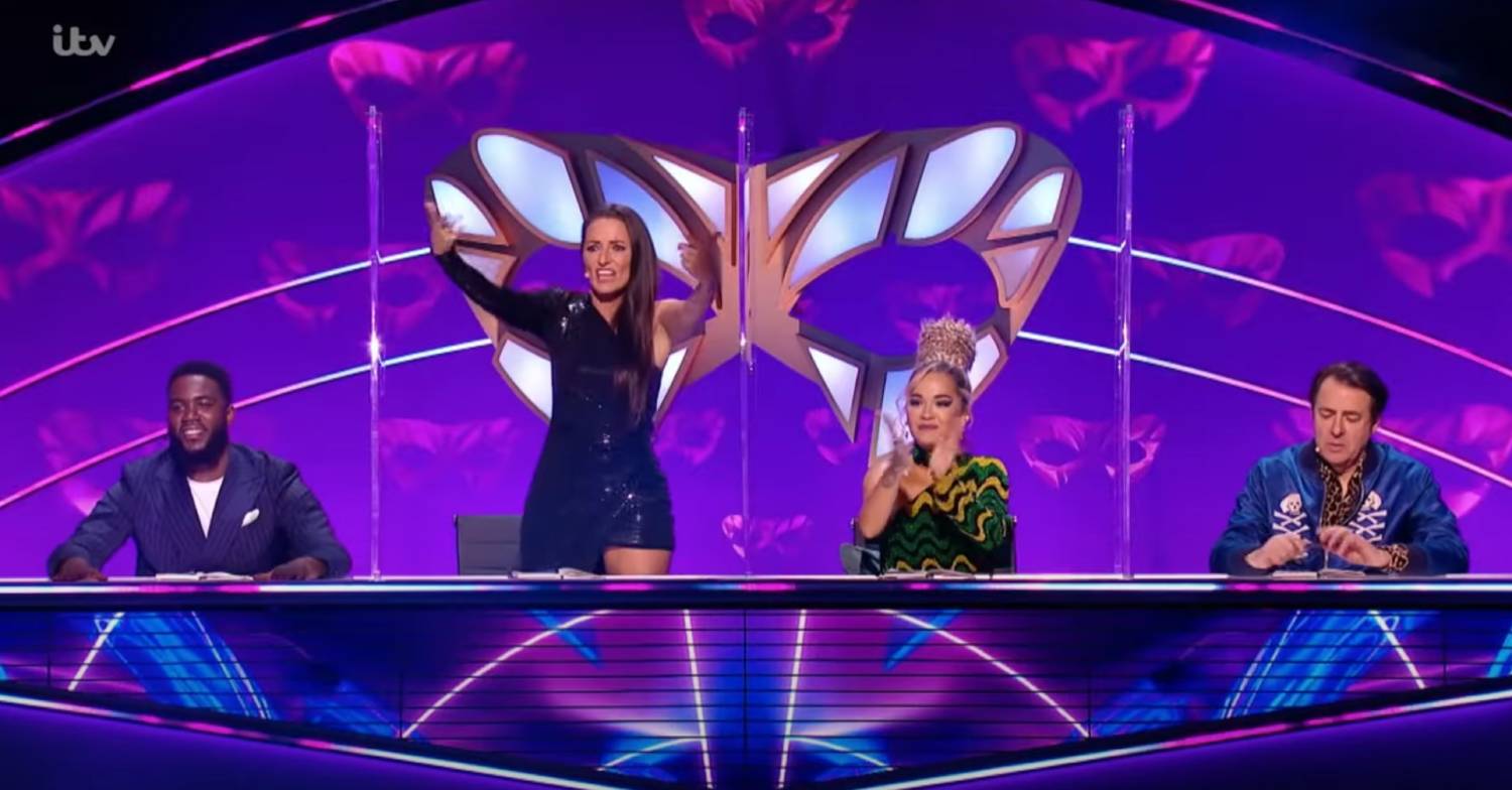 The judges for the second series of The Masked Singer