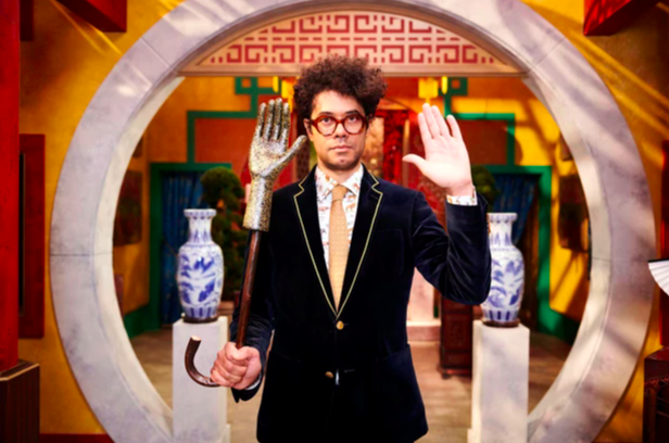 Richard Ayoade hosts The Crystal Maze