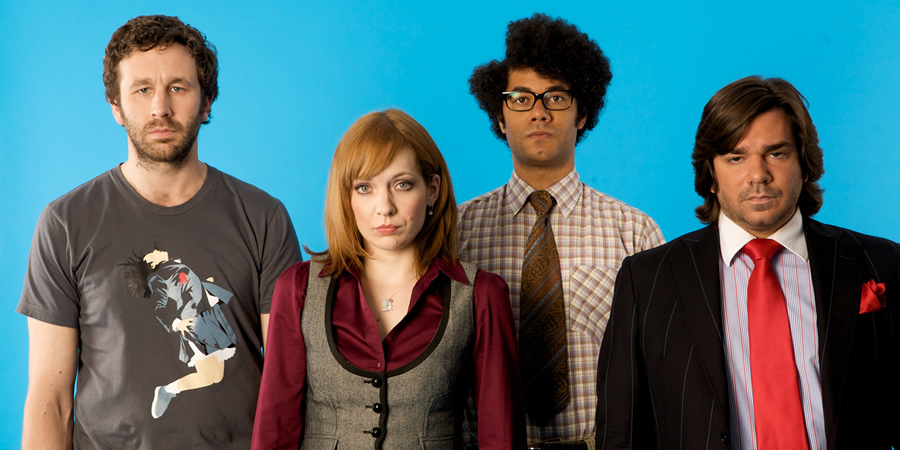 The cast of The IT Crowd