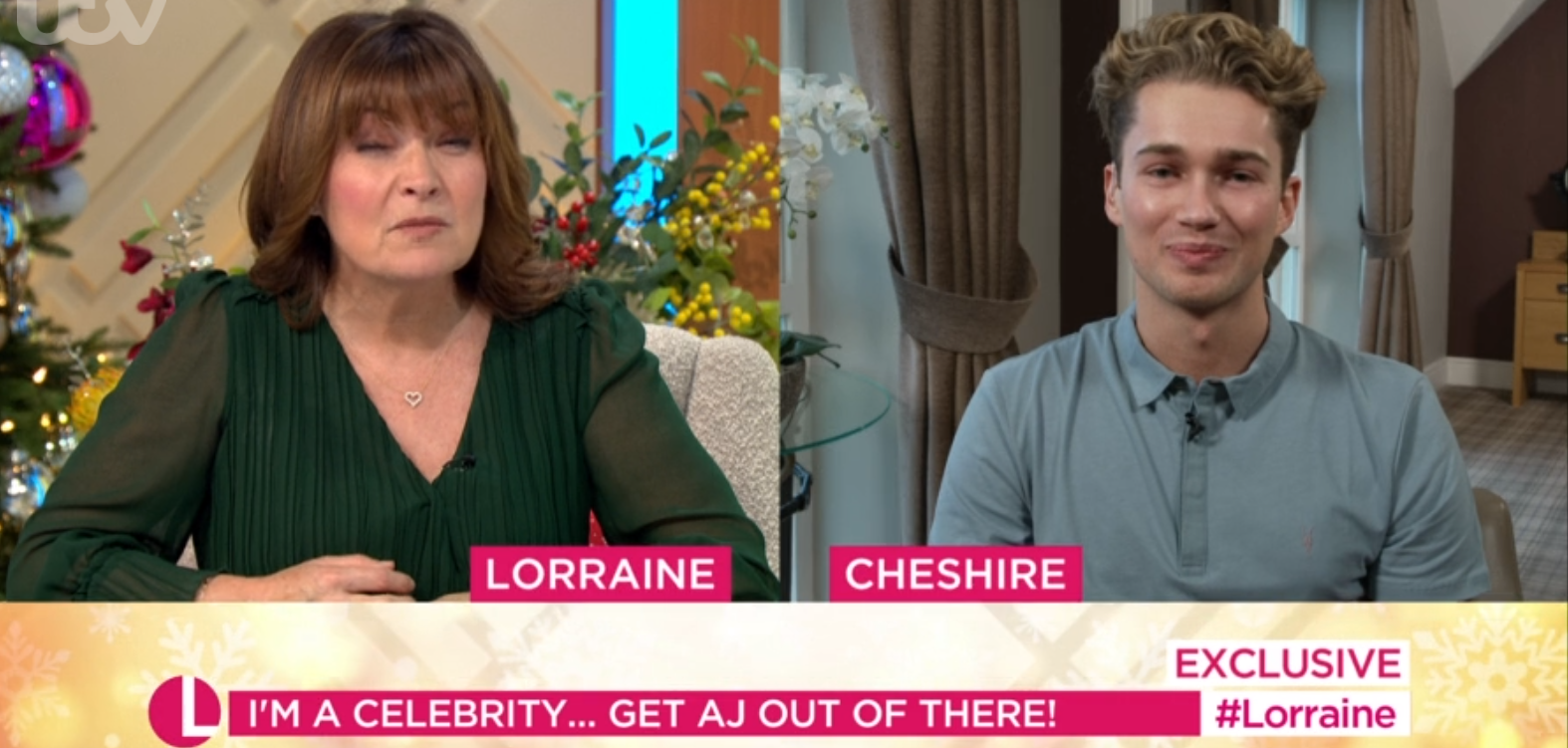 I'm A Celebrity star AJ Pritchard