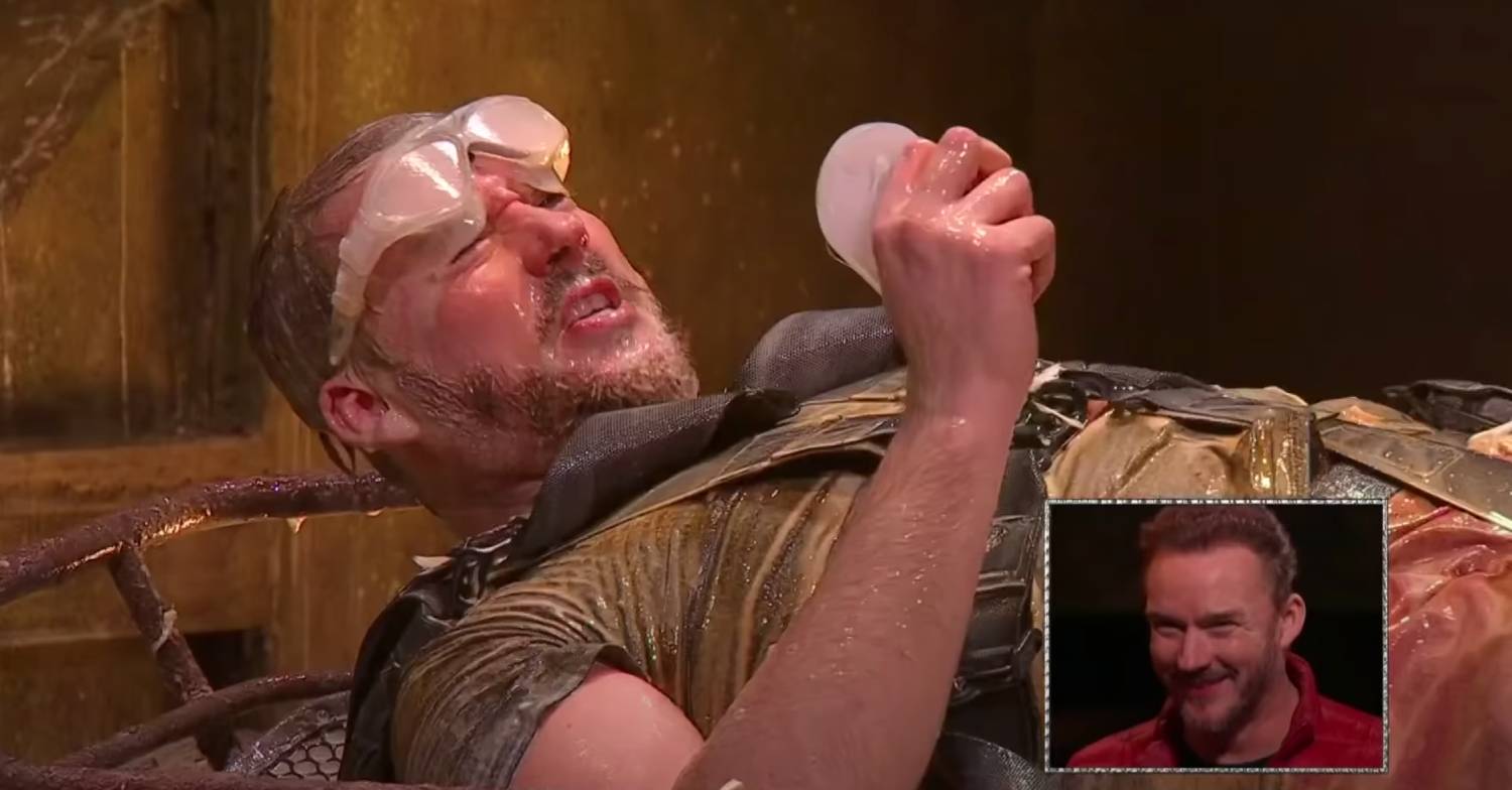 Russell Watson threw himself into I'm A Celebrity