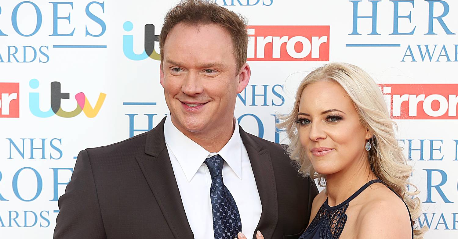 Russell Watson with his wife Louise in 2018