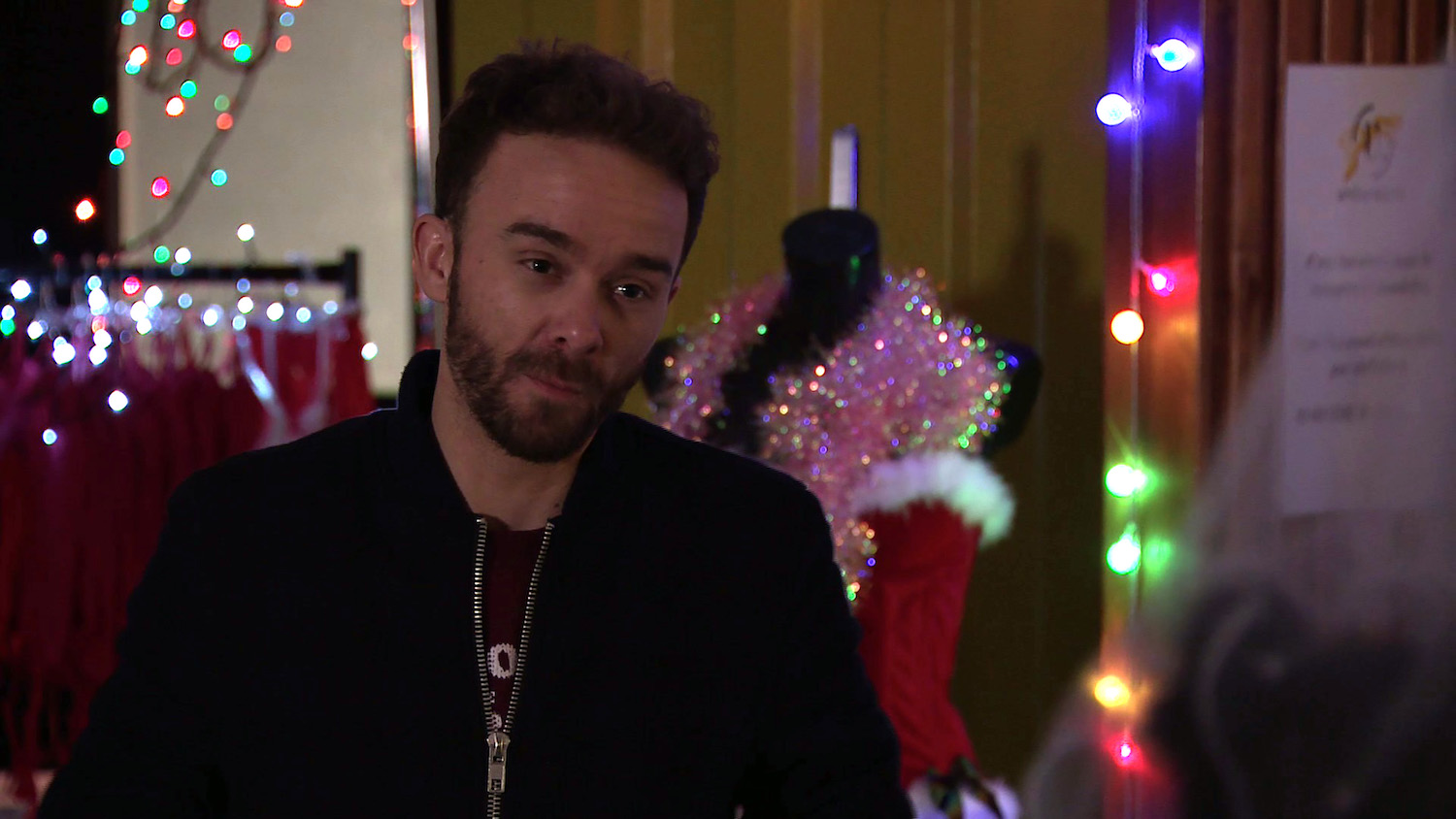 David looking at Shona 