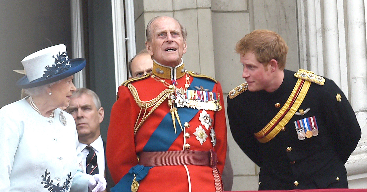 prince harry and the queen