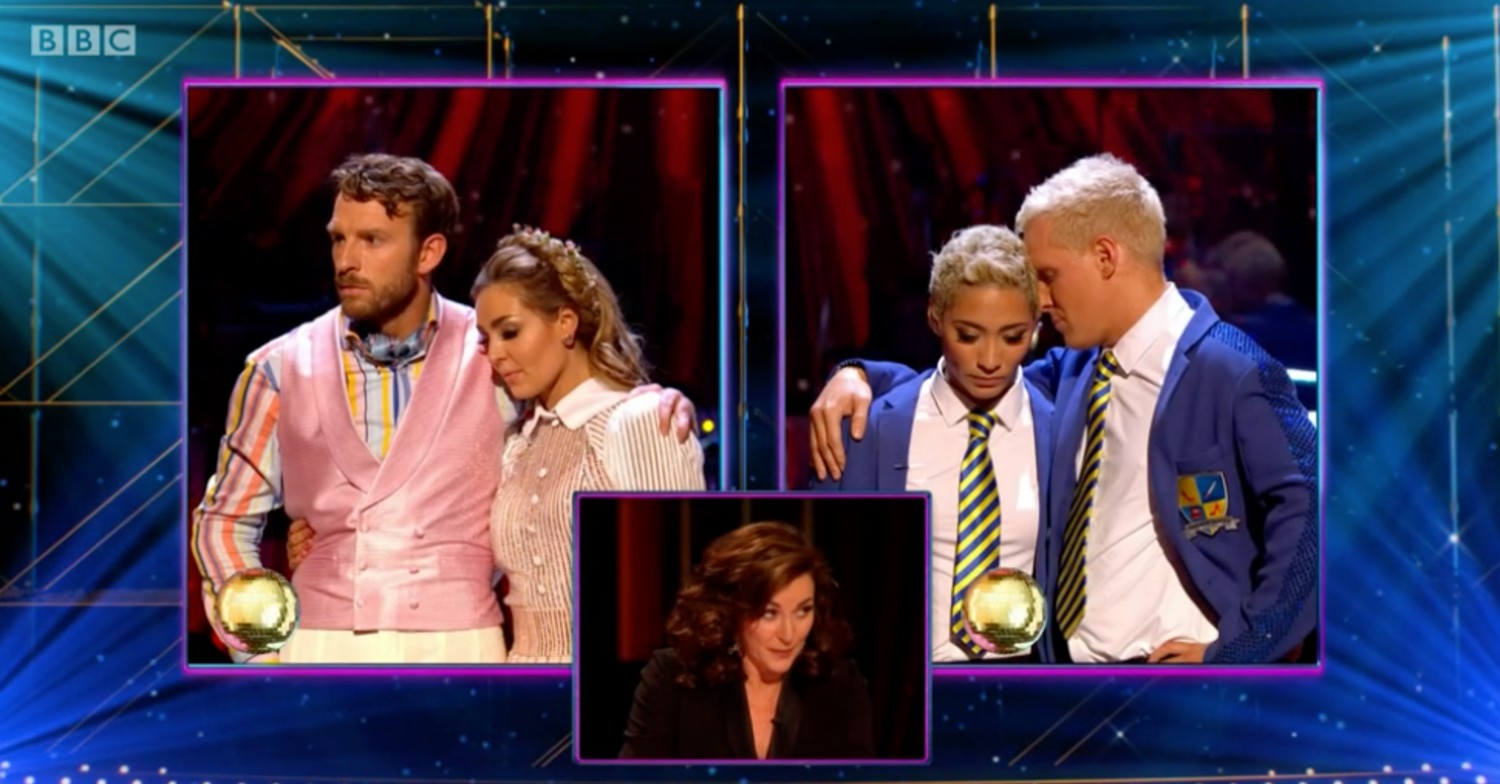 Strictly Come Dancing Shirley choosing Jamie 
