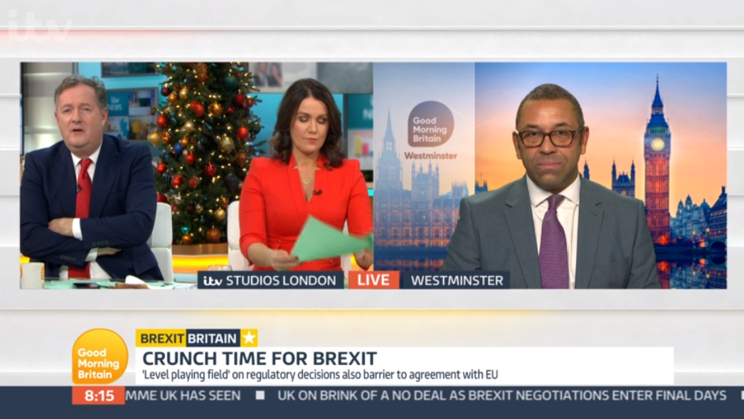 James Cleverly on Good Morning Britain