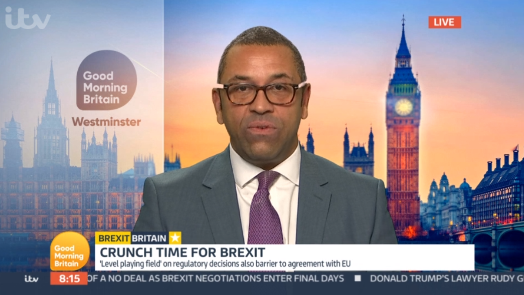 James Cleverly on Good Morning Britain