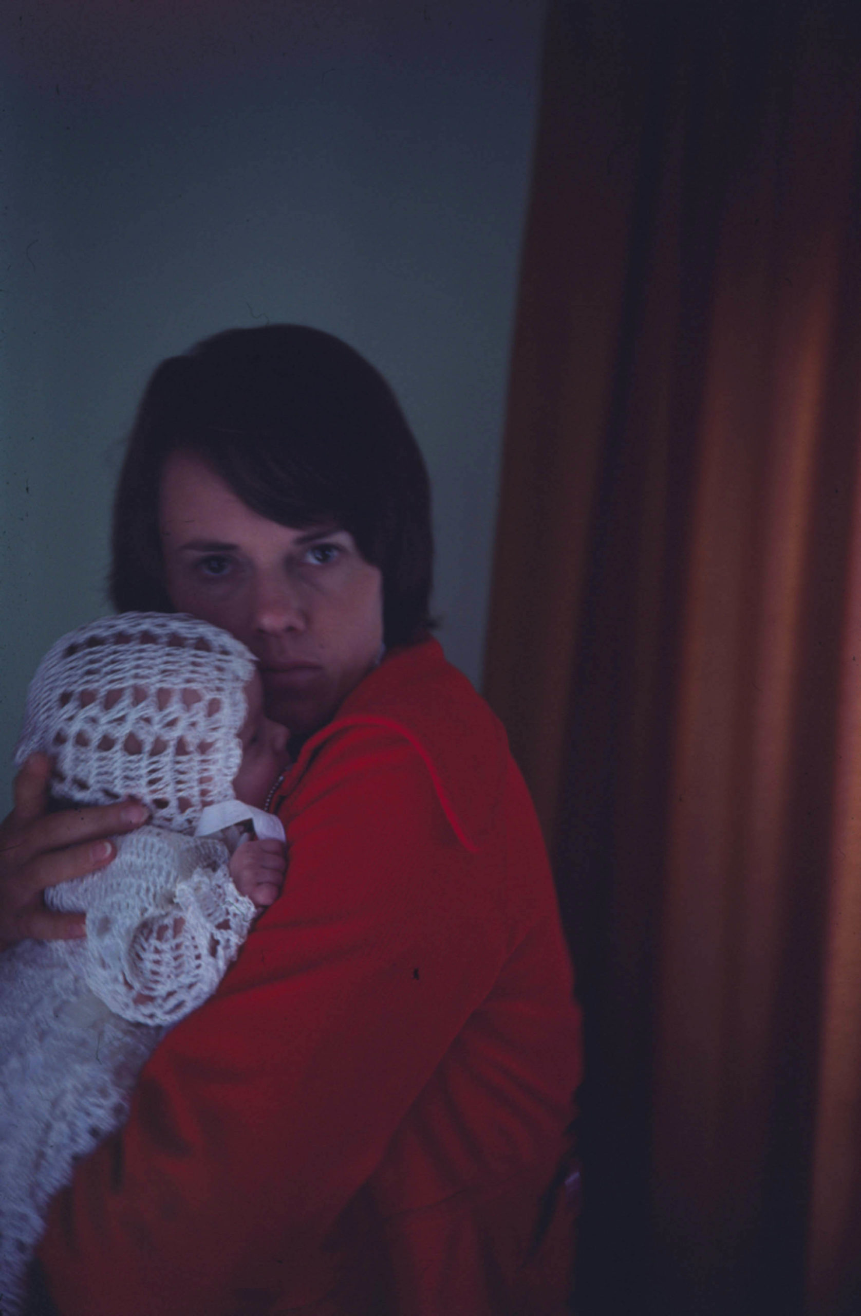 Lindy pictured here with baby Azaria at her christening (Credit: C5)