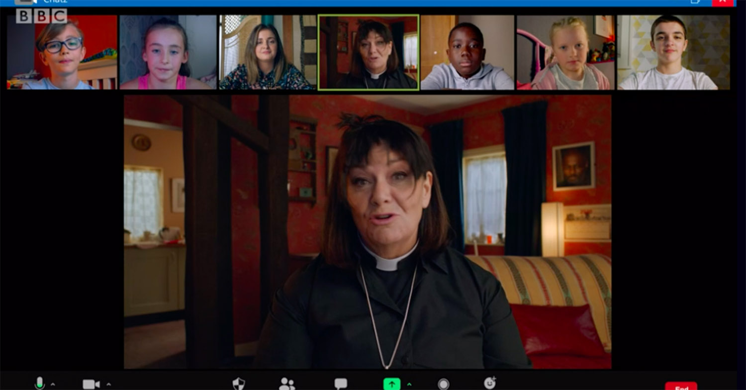 dawn french on her new vicar of dibley lockdown series