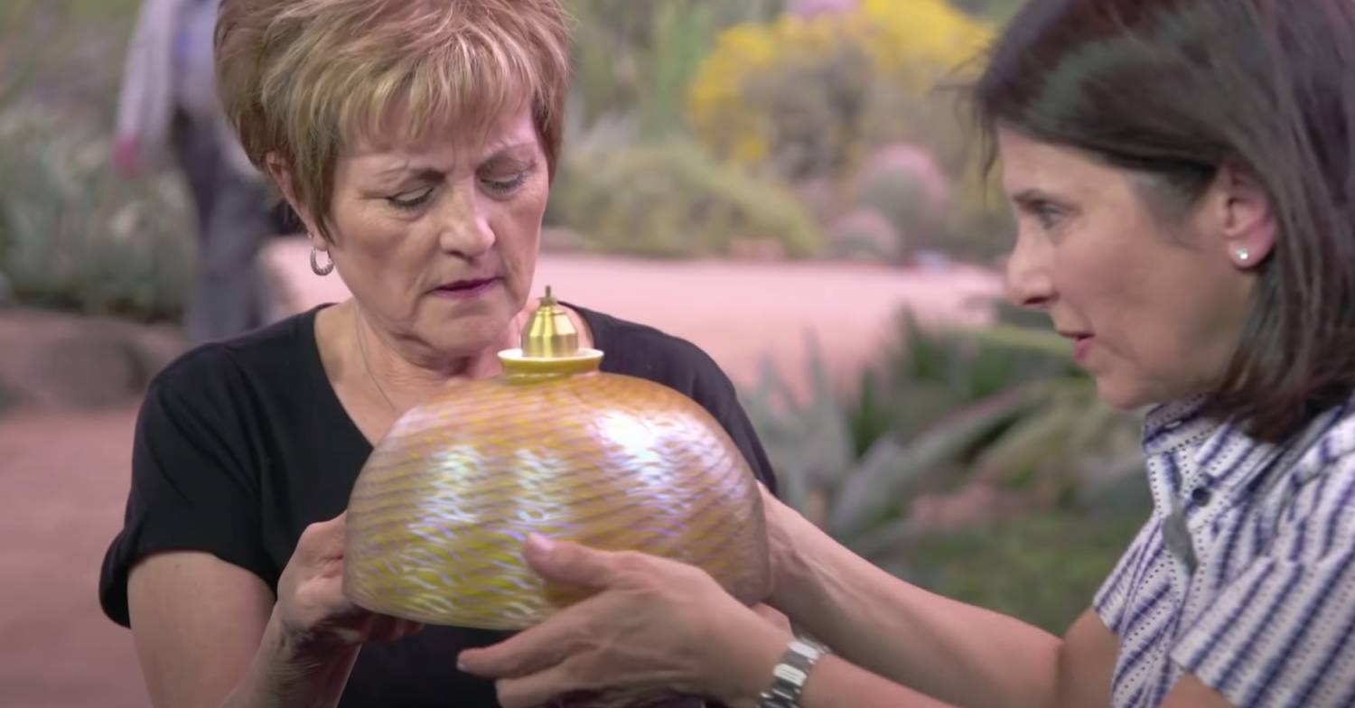 Antiques Roadshow, which featured the ugly lamp, airs on PBS in the US