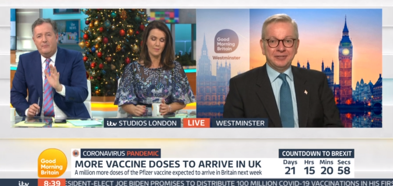 Piers Morgan on Good Morning Britain