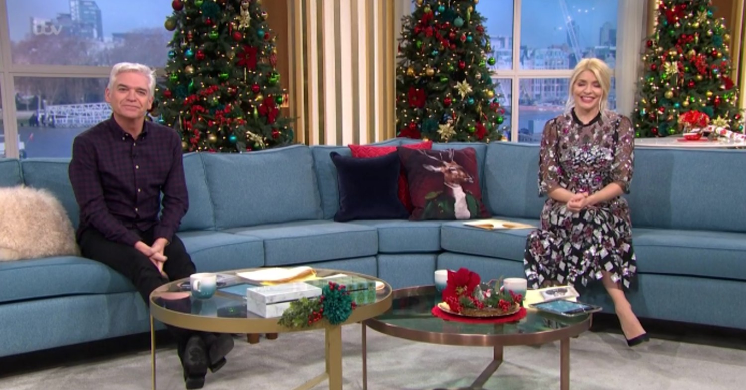 Phillip Schofield and Holly Willoughby on This Morning