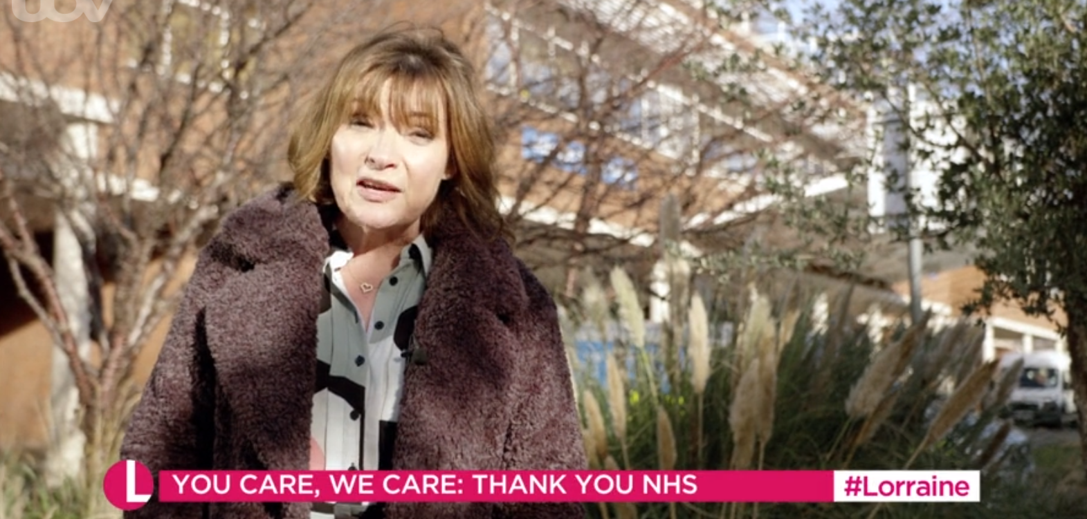 Lorraine Kelly accident