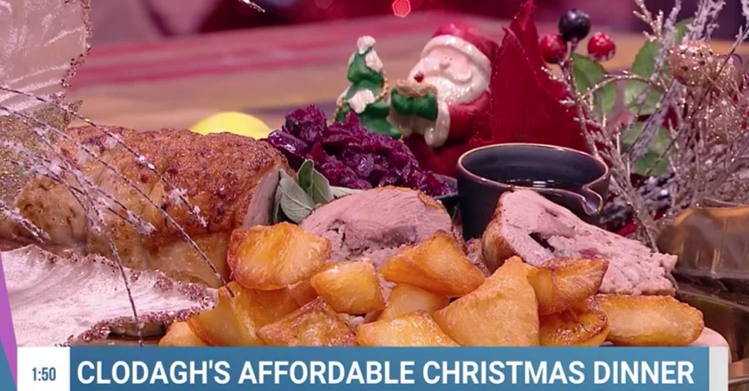 An affordable Christmas dinner