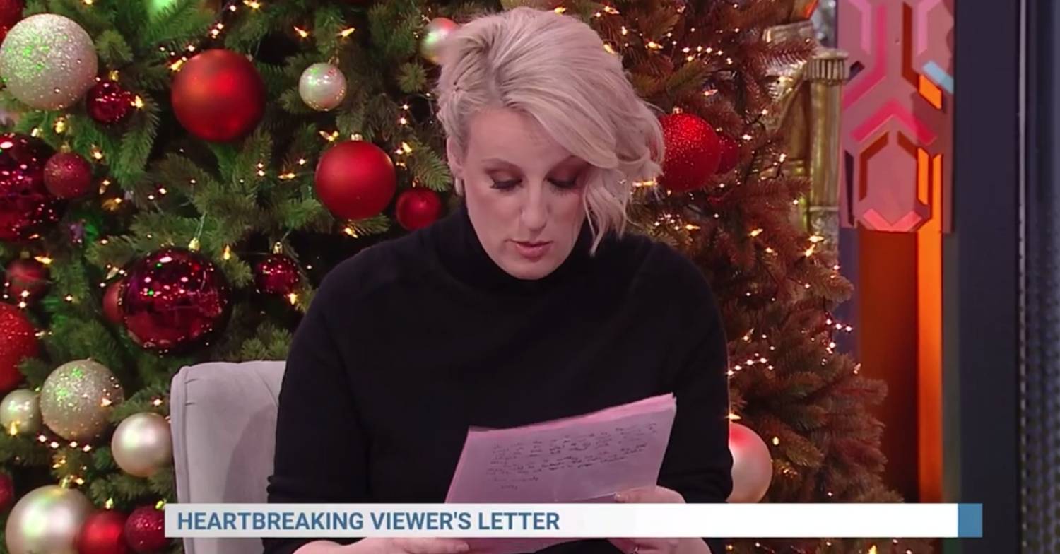 Steph McGovern chokes up