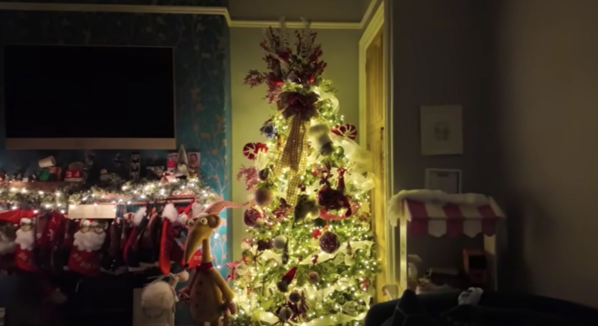 Sue and Noel Radford's tree