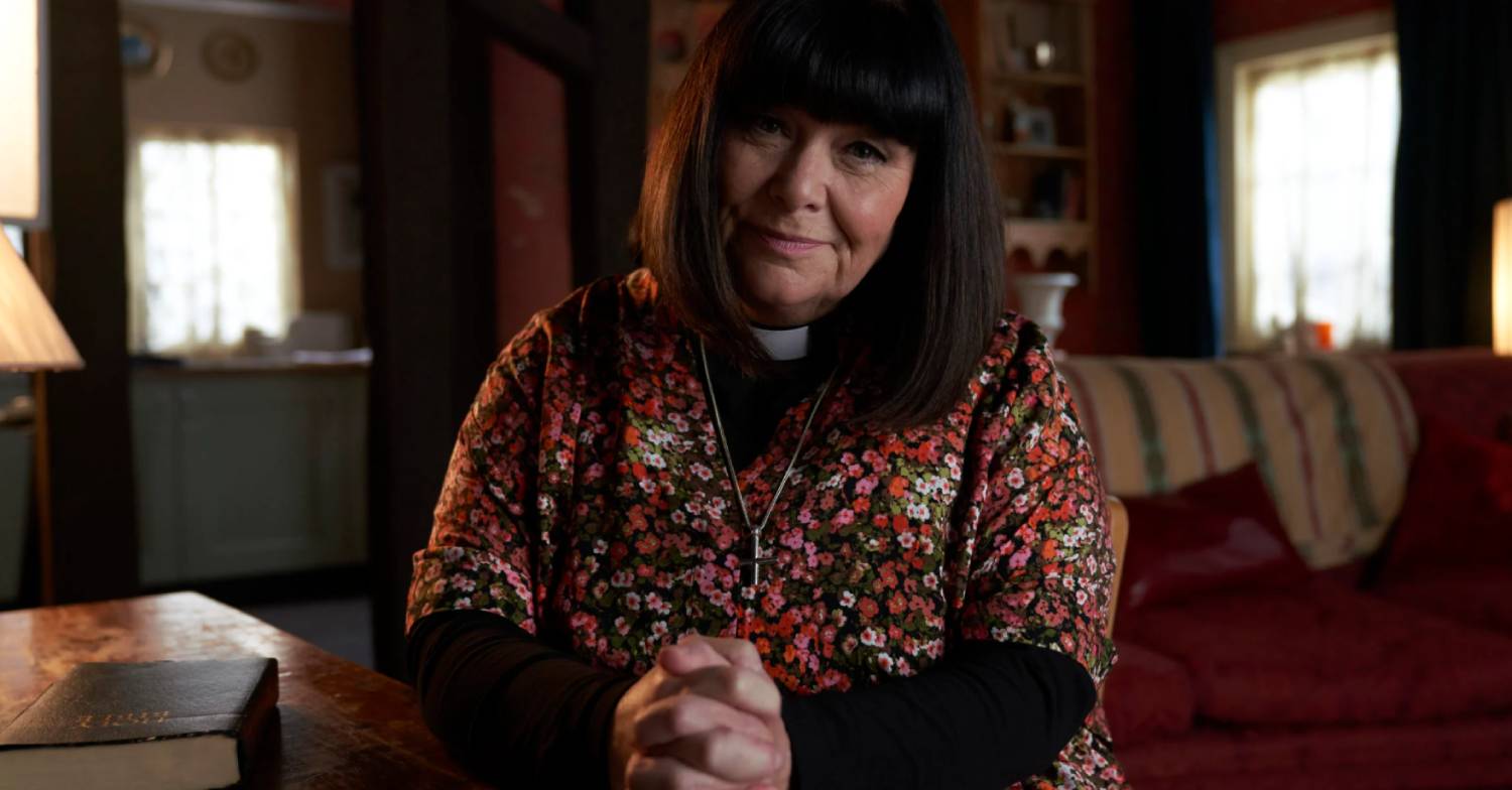 Dawn French as Geraldine in The Vicar of Dibley