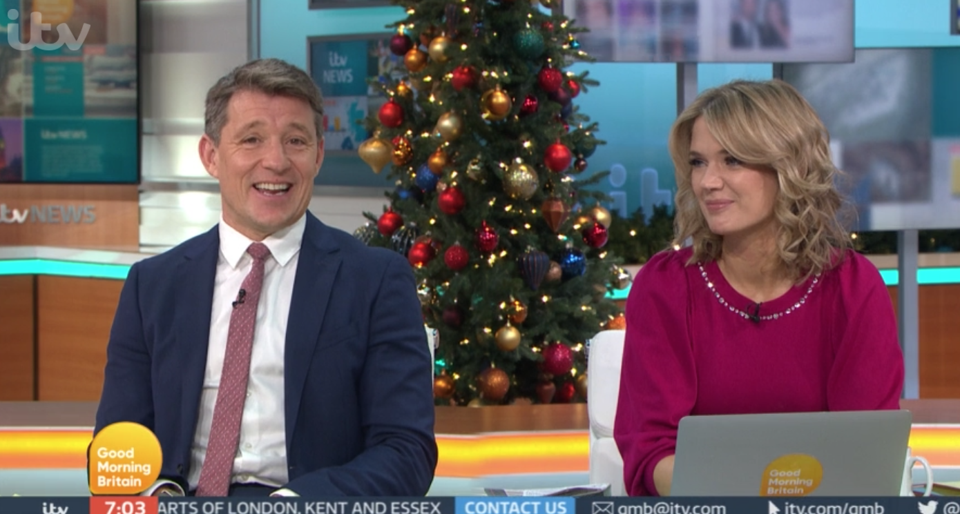 Ben Shephard celebrates his birthday on GMB