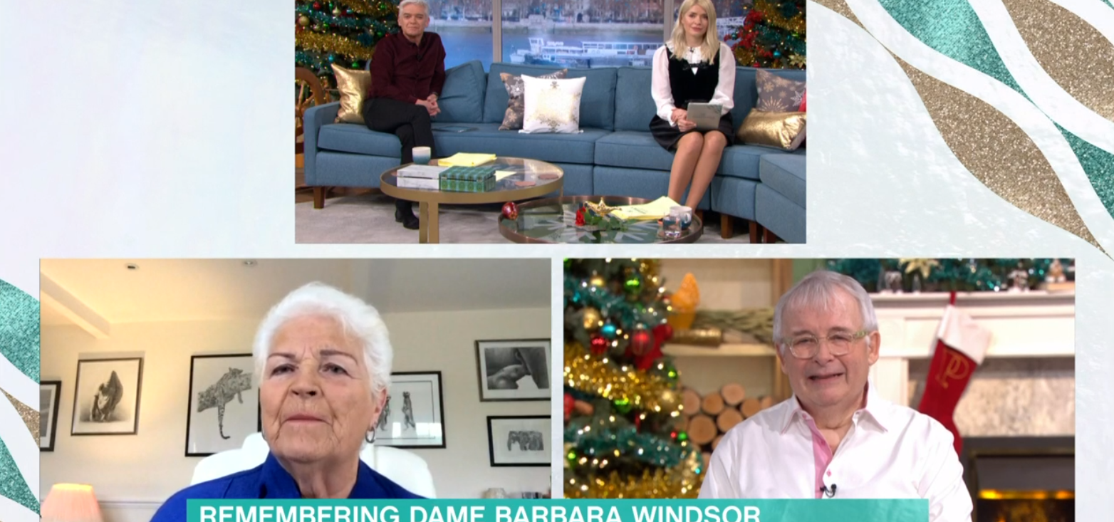 Pam St Clement on This Morning - talking about Barbara Windsor