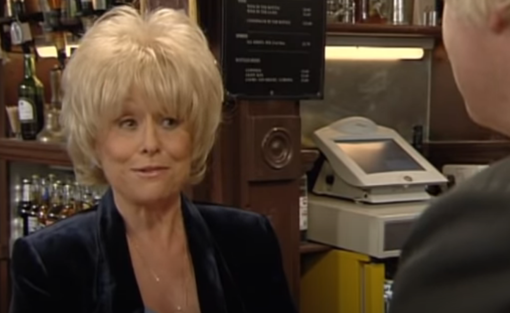 Alfie was set to have a shock relationship with Peggy Mitchell (Credit: BBC)