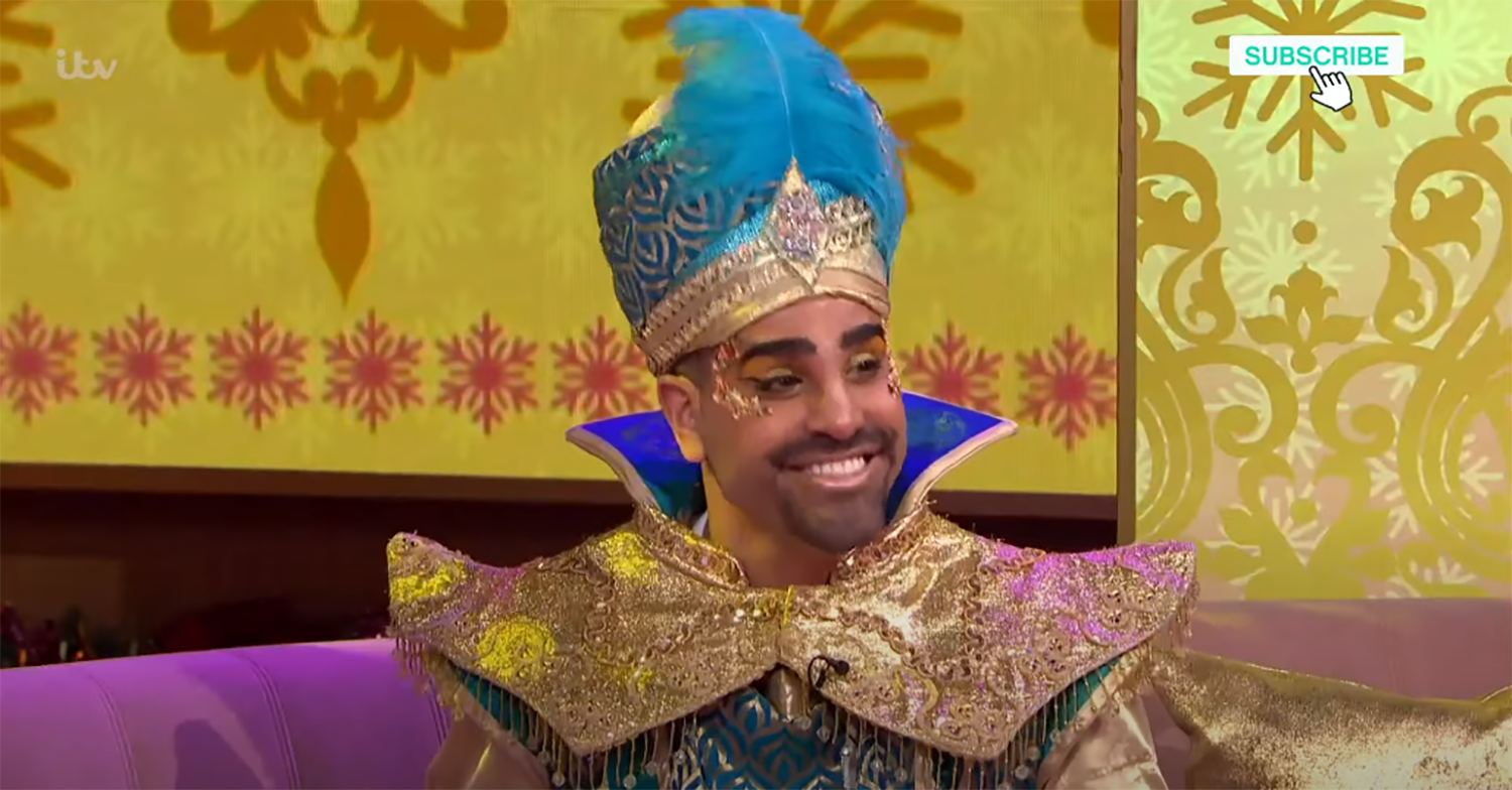 Dr Ranj during This Morning panto 2020