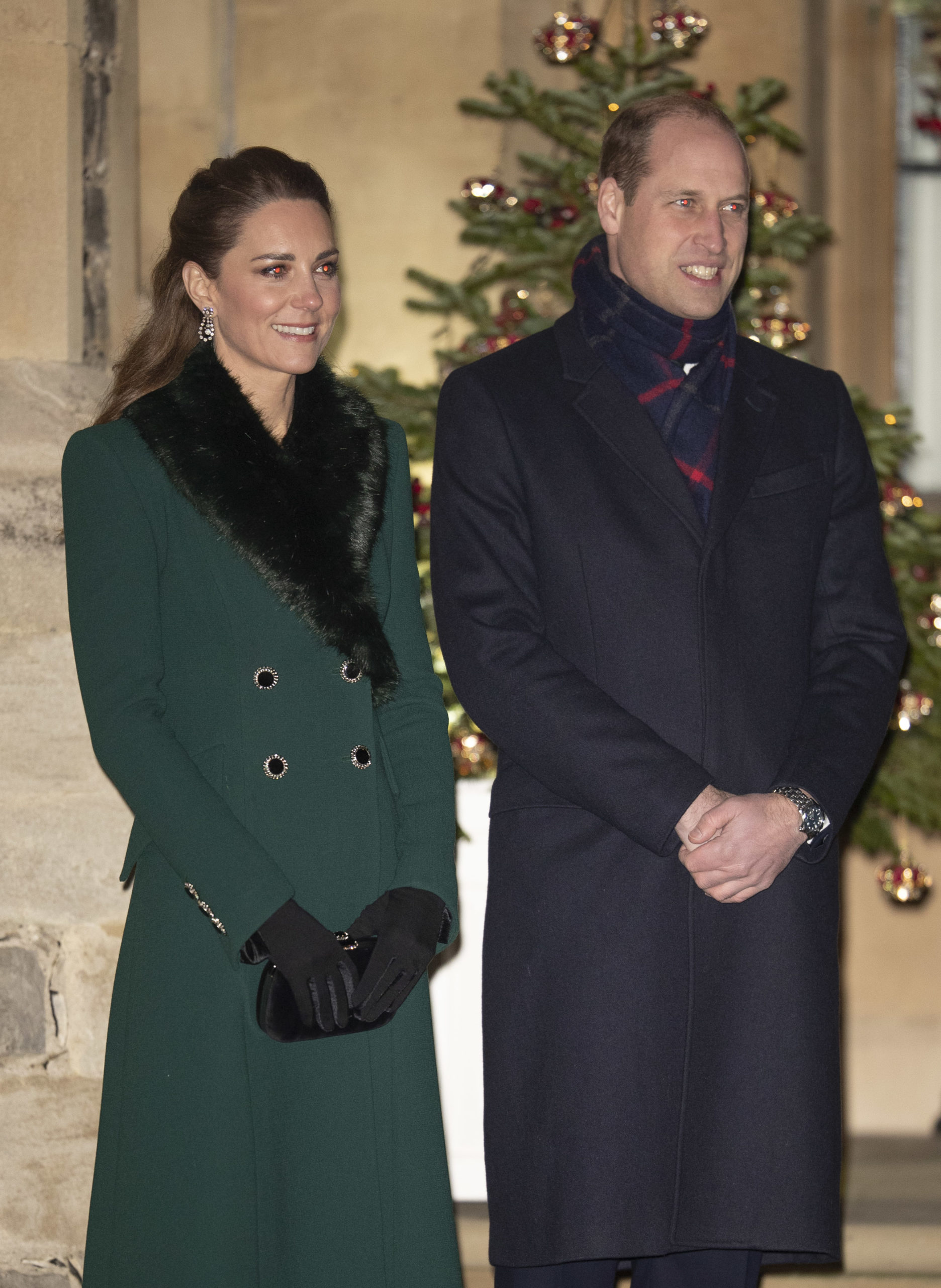 Prince William and wife Kate in Windsor