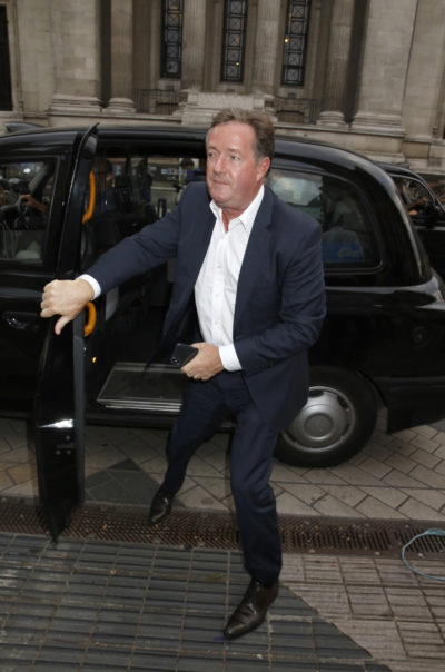 Piers Morgan admitted to being a covidiot after being cauht without a mask in a taxi