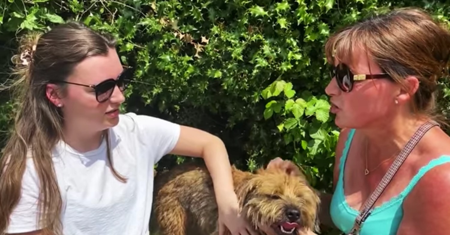 Lorraine with her daughter Rosie 