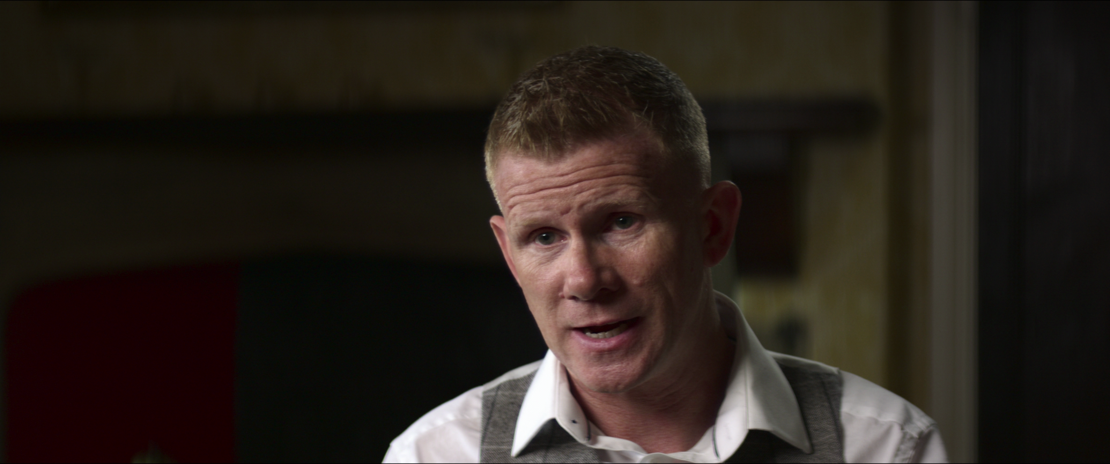 Richard McCann, the son of Peter's first victim Wilma (Credit: Netflix)