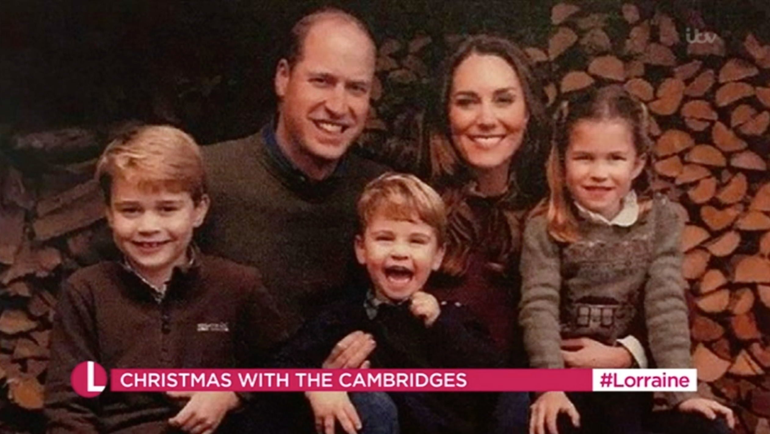 Cambridge's leaked christmas card