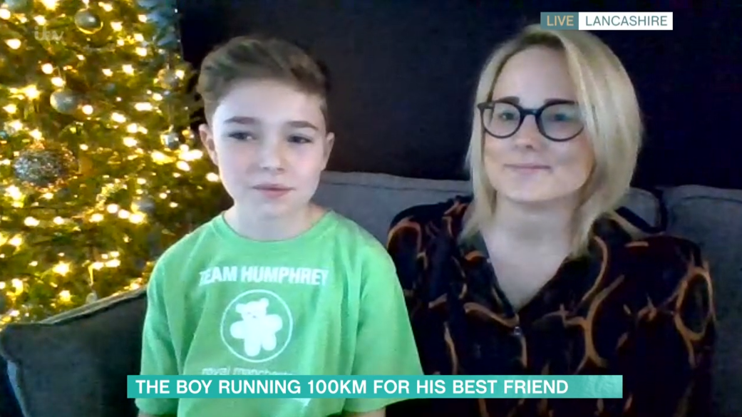 Freddie, chatting to ruth and eamonn on this Morning