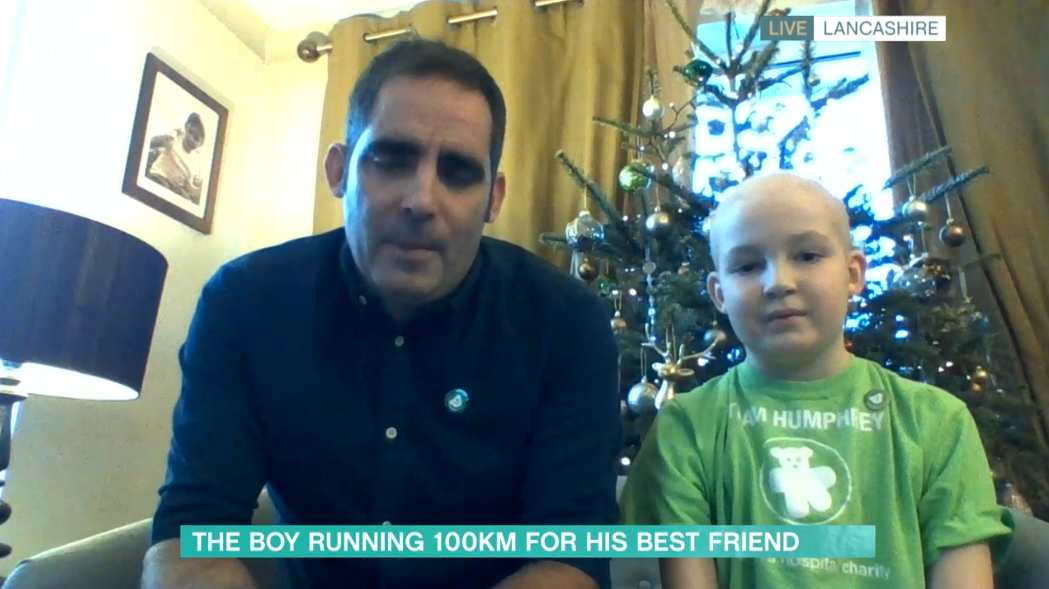 Hughie, chatting to ruth and eamonn on this Morning