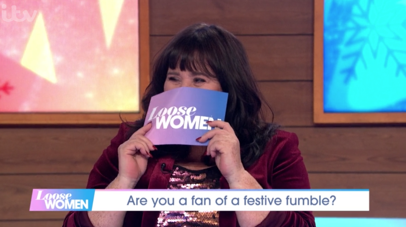 Coleen Nolan talking about her boyfriend on Loose Women