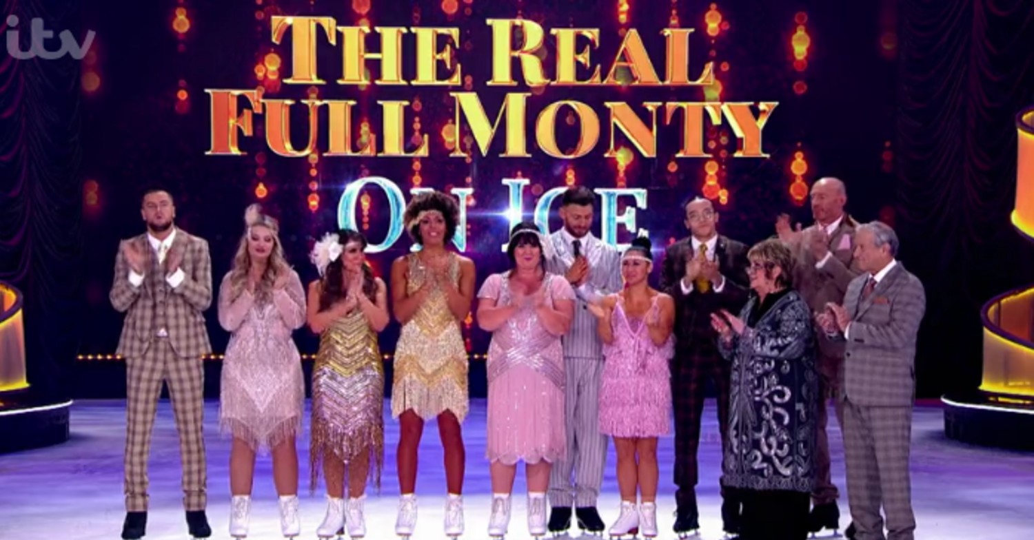 Real Full Monty on Ice Jamie Lomas