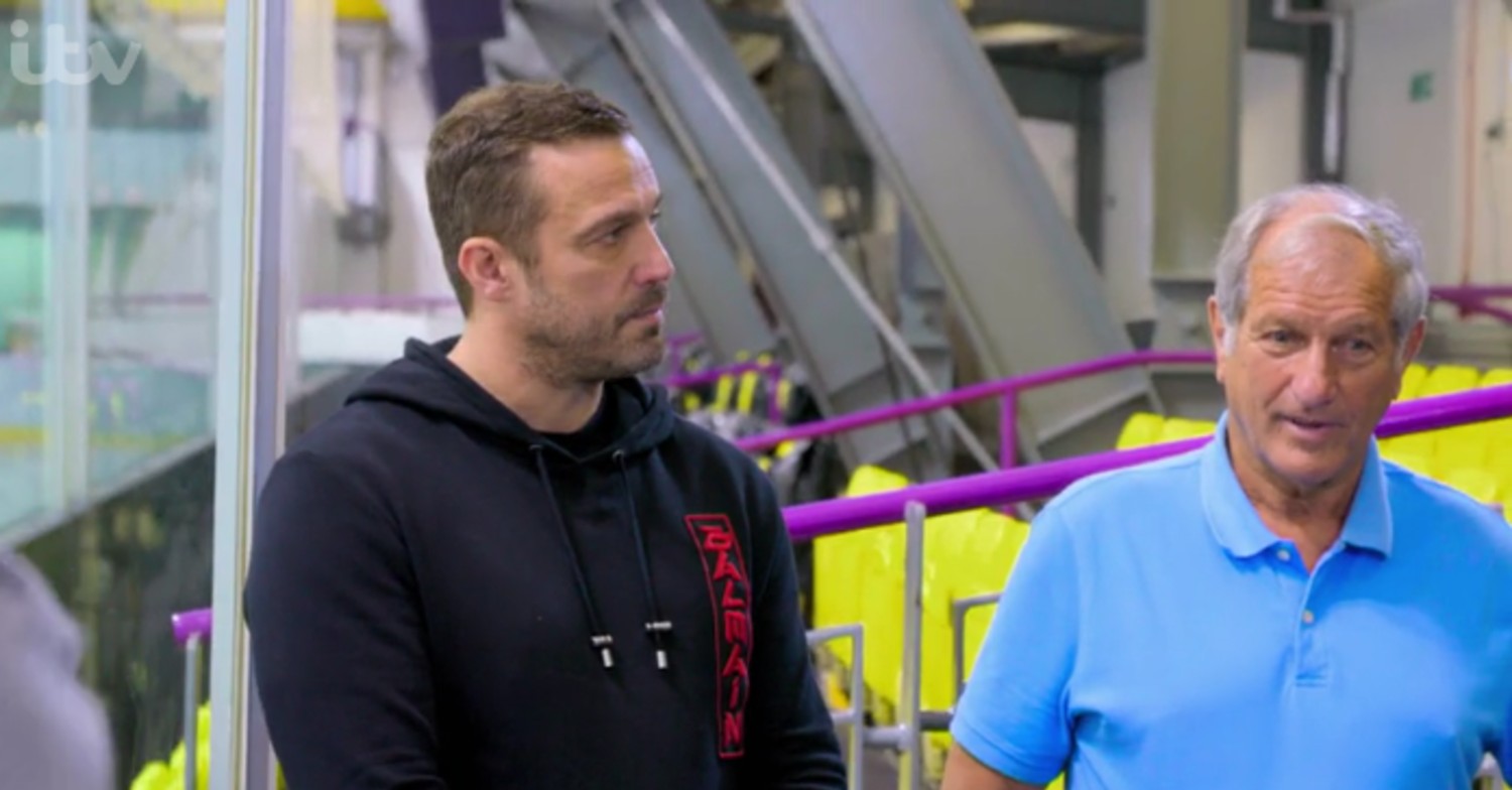 The Real Full Monty On Ice star Jamie Lomas