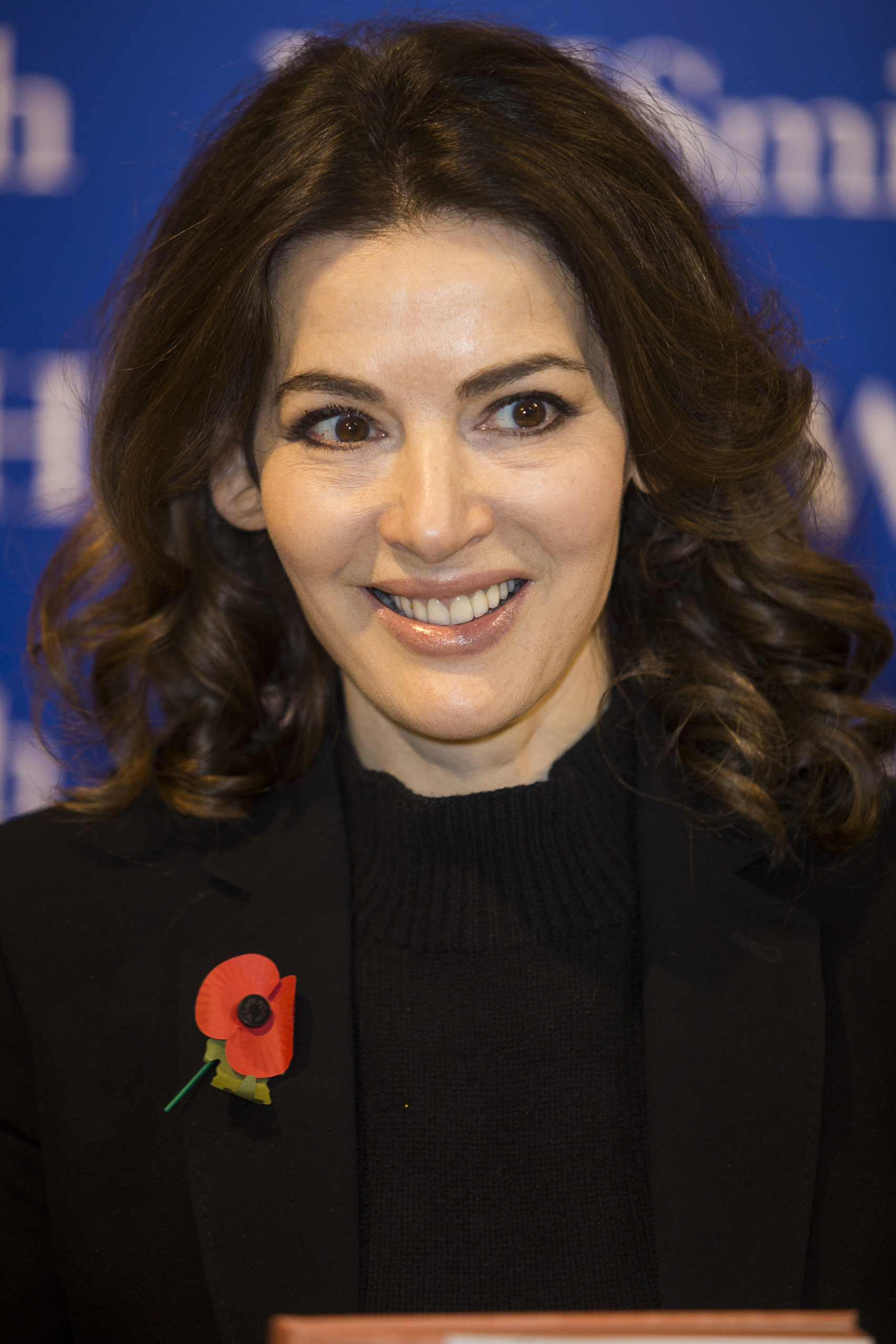 Nigella Lawson, who made crab mac and cheese on her BBC show